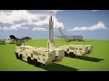 Minecraft Iraqi SCUD TEL Ballistic Missile Tutorial