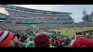 NFC Championship Eagles v Commanders Starting Lineup