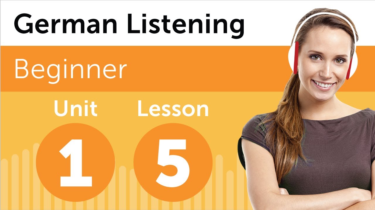 German Listening Practice - Discussing a New Design in German