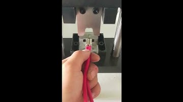 Hydraulic terminal crimping machine, large flat wire, cable, new energy, hexagonal terminal crimping