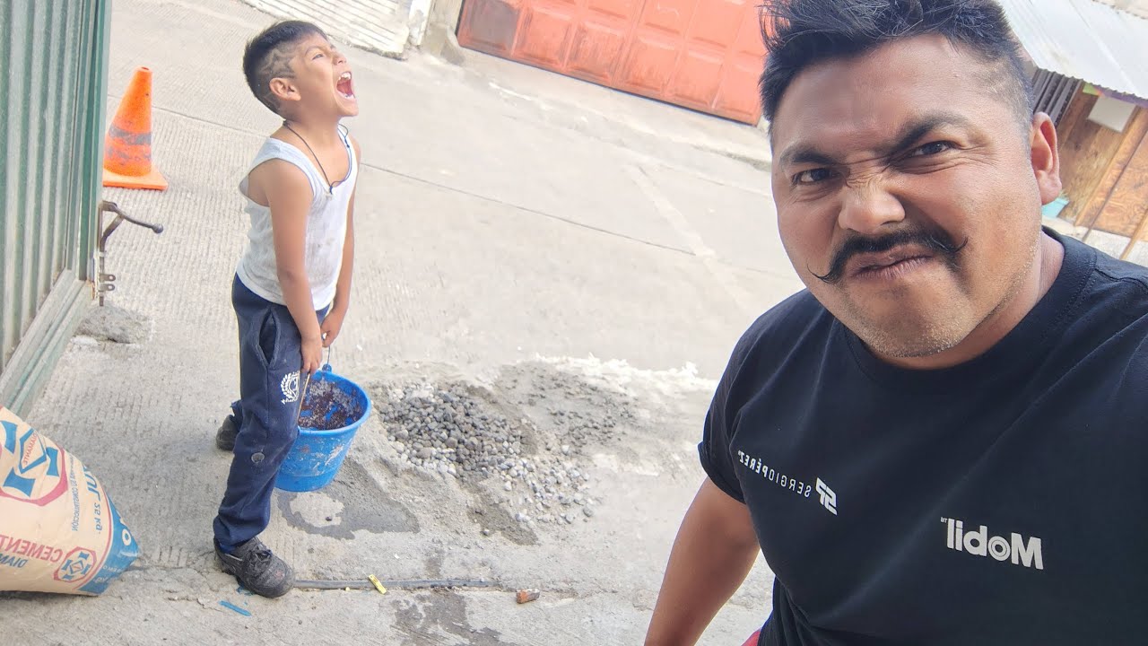 una chambita más con la familia