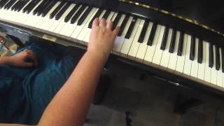 Eb / D# harmonic minor scale  |  2 octaves on piano  |  right hand - SLOW