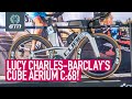 Lucy Charles-Barclay&#39;s Cube Aerium C:68! | The 70.3 World Champions Bike!