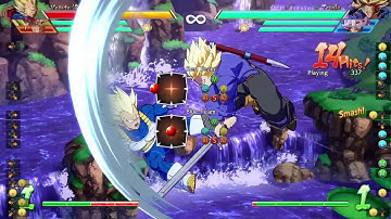 DBFZ Trunks + Goku Black Assist Mid Screen Mix Up 2