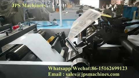 JPS-320ZD Automatic Fan Folding Machine For Label, Sticker, Ticket, Boarding pass to Russia