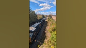 CSX Hanover sub local L 137 leaving Gettysburg with 53 cars!