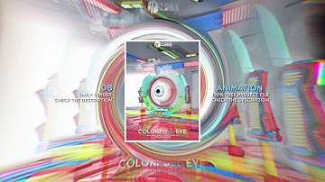 Daily Render 009| COLOR FULL EYE |Free Project Files | After Effects | ELEMENT3D | Nps3D