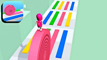 Layers Roll 🍭🌈⭐ All Levels 11-12 Gameplay (iOS,Android)