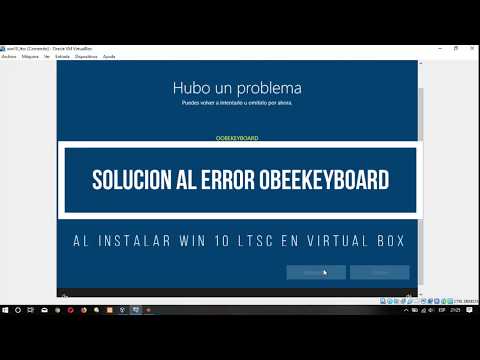Solución OOBEKEYBOARD al