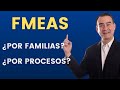 FMEA por familias y por procesos. Diferentes enfoques.