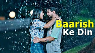 Baarish Ke Din Lyrics Stebin Ben | Paras Arora & Kavya Thapar | Kumaar,Vivek Kar | New Songs 2022