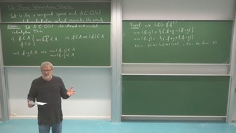 Stone-Weierstrass: proof of lemma