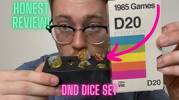 1985 Games DND Dice Set REVIEW