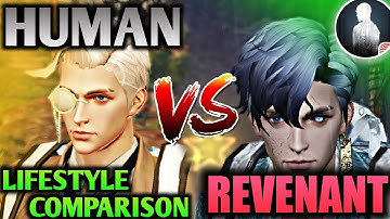 Human VS Revenant - Daily Life Comparison Of Humans And Revenant | Lifeafter-明日之后
