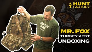 The Greatest Turkey Vest Of All Time?? Unboxing The Mossy Oak Mr. Fox Vest! by Hunt Factory Inc. 1,184 views 11 months ago 4 minutes, 59 seconds