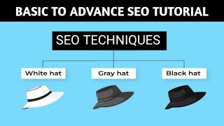 SEO Techniques | What is White Hat SEO | What is Black Hat SEO | What is Grey Hat SEO | SEO Tutorial