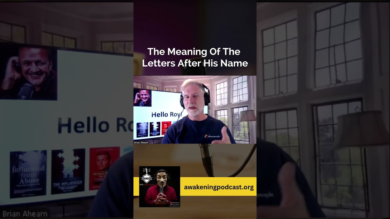The Meaning of the Letters after his name