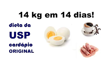 Quantos quilos perder com a dieta da USP?