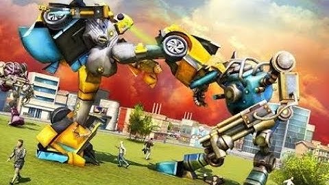 Futuristic Car Robot Rampage Gameplay HD | Games Lovers