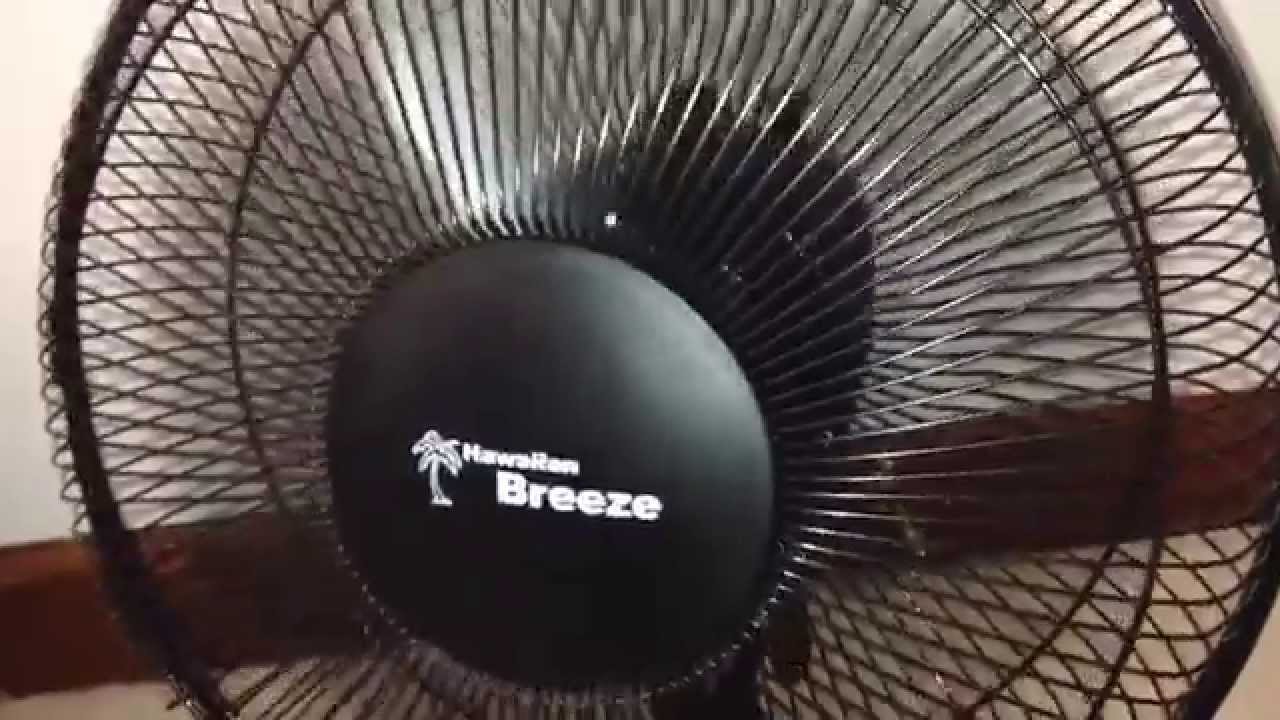 2014 Black Hawaiian Breeze Fan Youtube