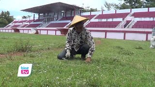 Sisi Lain Manfaat Stadion Menak Sopal Trenggalek Bisa Jadi Tempat Ngarit Favorit Peternak  Bioztv