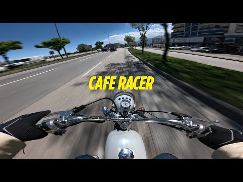 CAFE RACER YENİ MOTOR ALDIM - TRAFİKTE POV SÜRÜŞ!