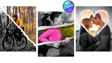 Torn Paper Transition Effect | Ripped Paper Photo Manipulation in Canva Tutorial