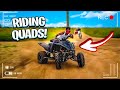 RIDING QUADS WITH FAMOUS RAPPERS ! | BRAAP VLOGS