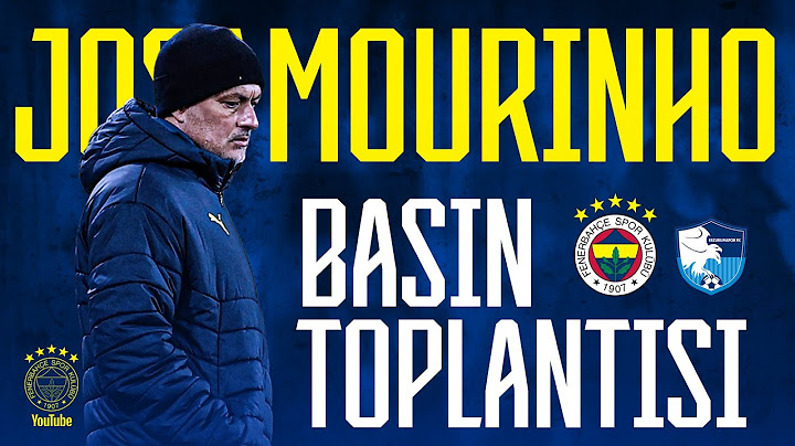 Teknik Direktörümüz Jose Mourinho'nun Maç Sonu Açıklamaları | Fenerbahçe 5-0 Erzurumspor FK