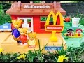 Rare MCDONALD'S Fisher Price Restaurant Play Place with DANIEL Tiger Toys!