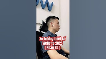 Xu hướng thiết kế Website 2025 #web3b #htmlcss #shorts #trending  #developer #wordpress #company
