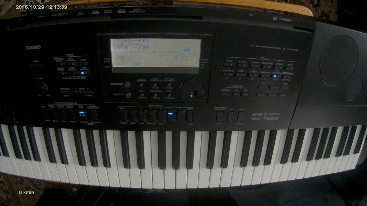 casio wk 7600 youtube