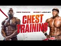 WWE Star Bobby Lashley Trains Chest with Mike Rashid