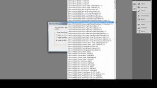 Custom Profile - Adobe Photoshop CS5 with an Epson Stylus Pro Printer - PC