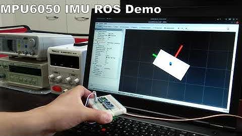 6軸IMUセンサー MPU-6050 DMPをArduinoで動かす / 6DOF MPU-6050 DMP3 eMD 6dof Fusion Quaternion on Arduino。