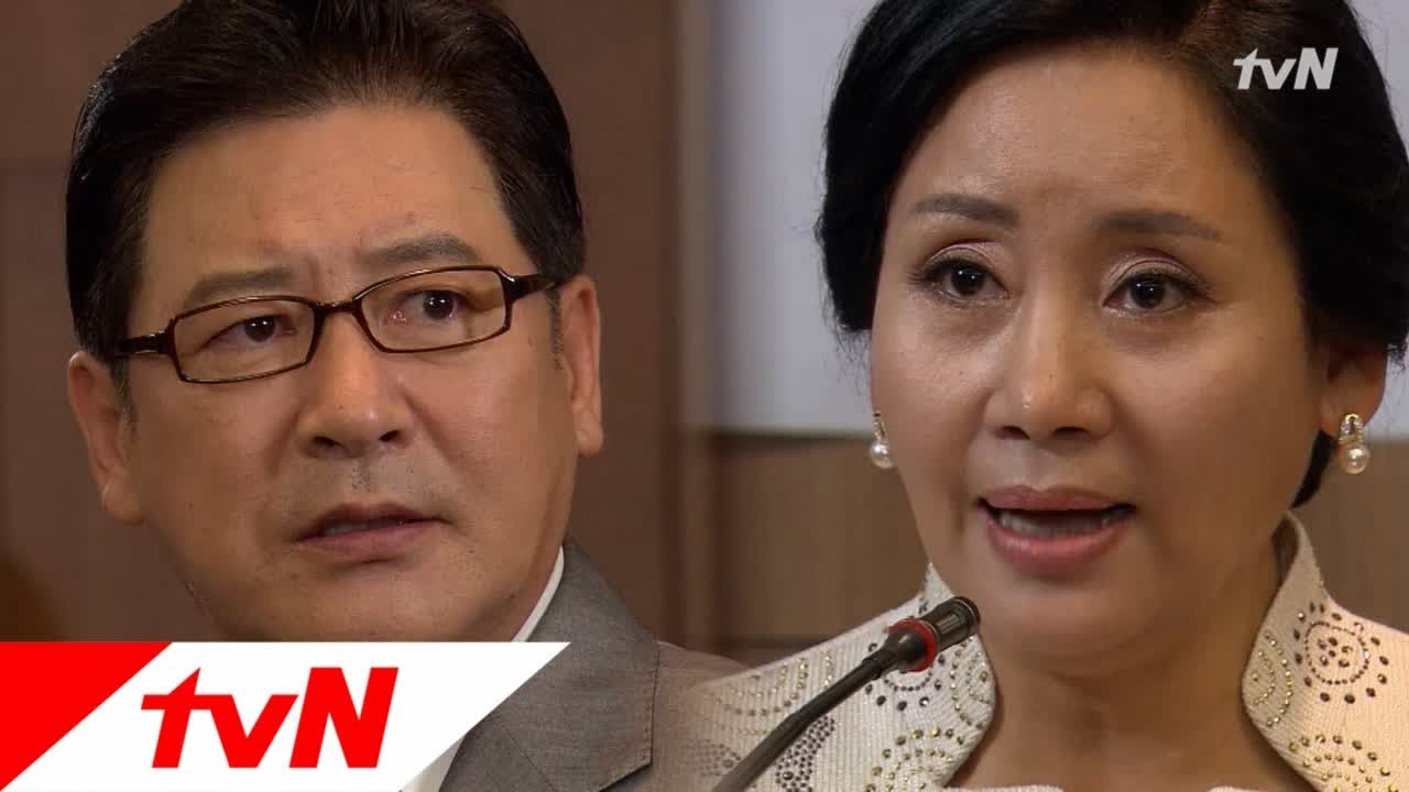 tvnrevenge 줄리아(홍여진)와 유리때문에 망신당한 아정의 아버지! 120712 EP.80