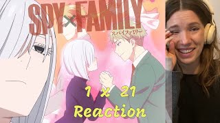 Spy x Family - Reaction - Ep 21- Nightfall