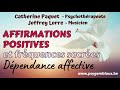 Affirmations positives et musicothrapie  dpendance affective relations toxiques  solfeggio 528