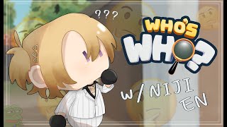 【WHO'S WHO】SUSSY BEST NPC PLAYER WITH NIJIEN【NIJISANJI EN | Luca Kaneshiro】