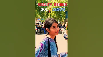 Reality Behind IGNOU Sol Ignou Open University Shorts 
