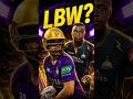 LBW ❓ RABADA 🆚 GREEN 🔥 SWING 🌀 KKR VS GT ⚔️ #shorts