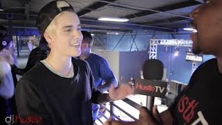 HustleTV takes you behind the scenes with Justin Bieber & DJ Hustle