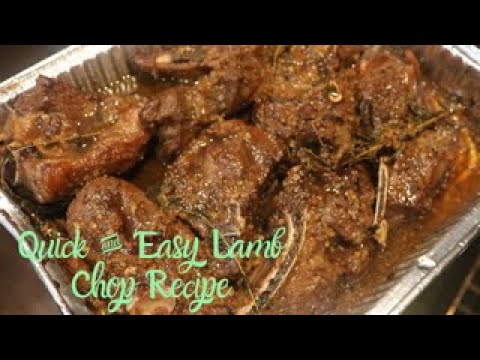 Quick Easy & Delicious Lamb Chop Recipe - YouTube
