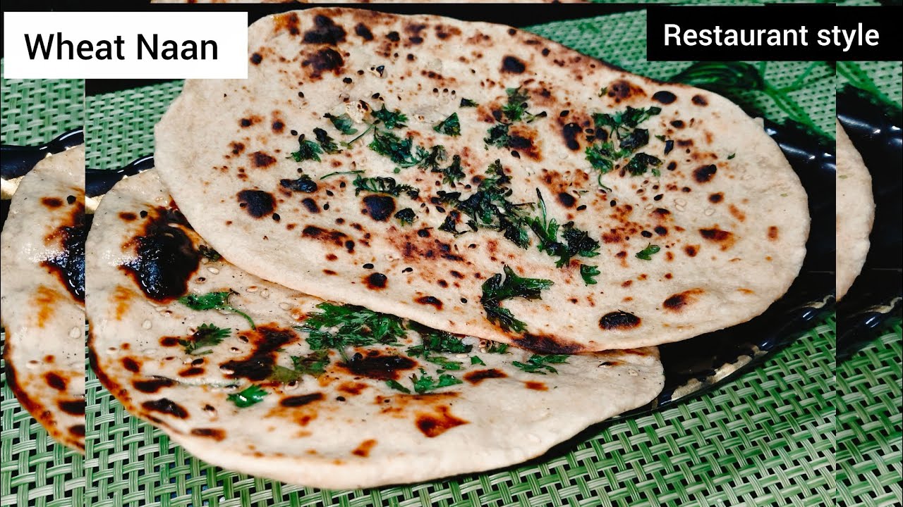 Soft & Fluffy Wheat Naan Without Tandoor | Healthy Naan Recipe at Home |   @Easy_QuickRecipes