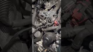 Thermostat Housing Leaking Under Intake Manifold | Mercedez Benz 🧑🔧