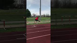 State Record Holder - Hurdle Practice