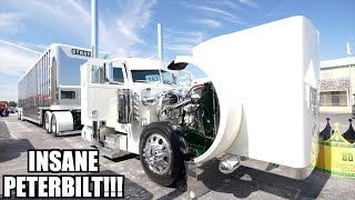 The Wildest Peterbilt 389 I Have EVER Seen!!! Fully Custom Truck & Matching Trailer!!!