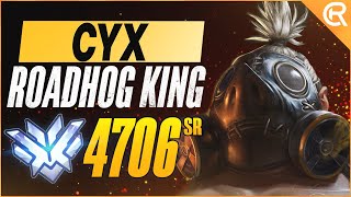 BEST OF CYX - #1 ROADHOG KING | Overwatch Cyx Montage