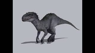 Indomonis Rex walk cycle