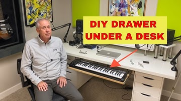 How to Install A Drawer Under A Desk - Two Ways